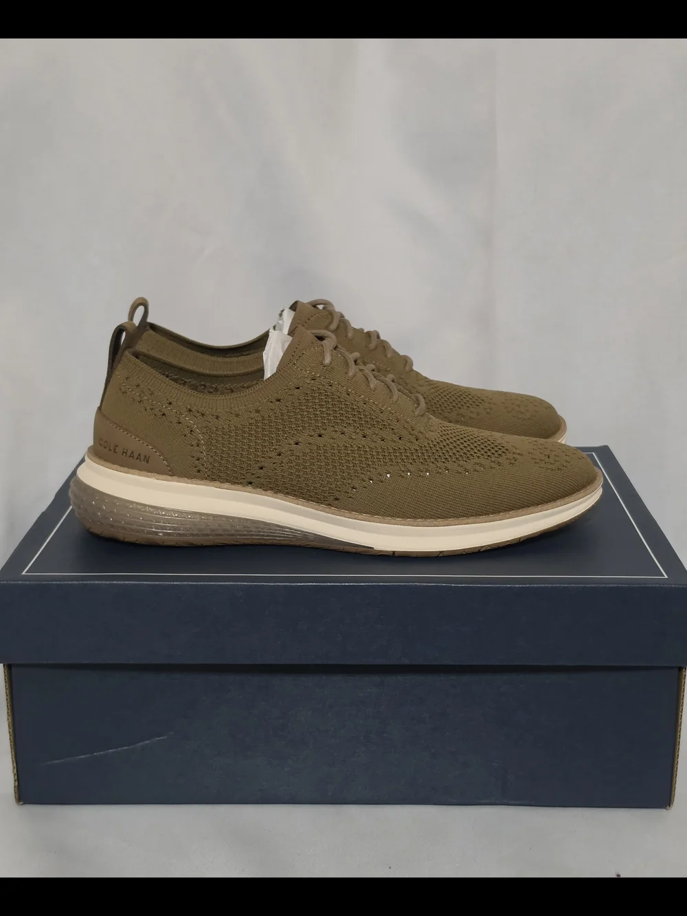 COLE HAAN ØriginalGrand Energyweave Stitchlite Wingtip Oxfords Men Size 9 (NWOT)